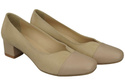 Damenschuhe Pumps Naturleder 164 Cappuccino Lico ElitaBut