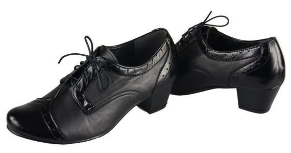 Schuhe Damenschuhe, Naturleder, Schwarz 550 ElitaBut