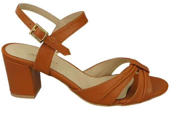 Damenschuhe Sandalen Rot Naturleder 168 ElitaBut