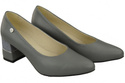 Damenschuhe Pumps Grau Naturleder 142 ElitaBut