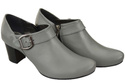 Schuhe Damenschuhe, Naturleder, Grau 826 ElitaBut