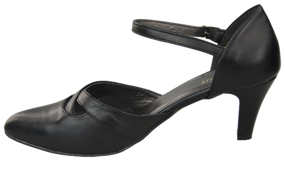 Damenschuhe Sandalen Schwarz Naturleder 151 ElitaBut