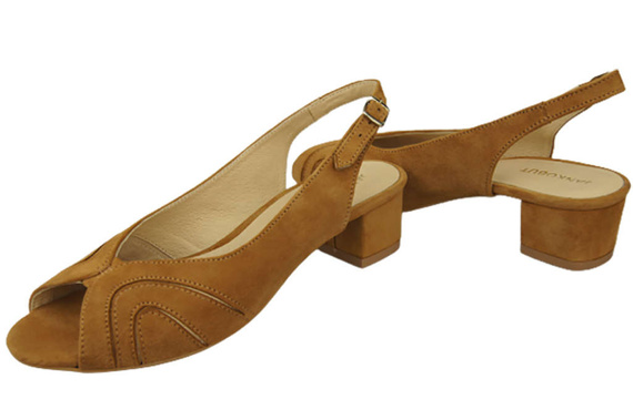 Damenschuhe Sandalen, natürliches Wildleder, Rude 991 ElitaBut