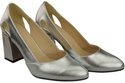 Damenschuhe Silber Pumps Naturleder 184 ElitaBut