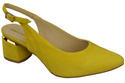 Damensandalen aus natürlichem Wildleder Lemon Eleganz und Komfort 196 von ElitaBut