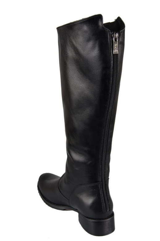 Damenstiefel, Stiefel, Naturleder, Schwarz 749 ElitaBut
