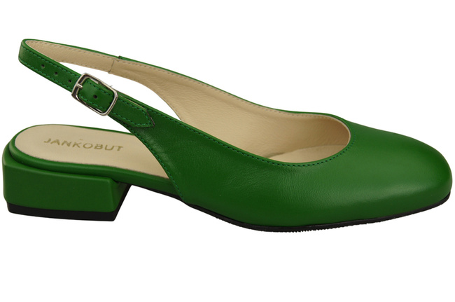 Damen Schuhe Sandalen Grün Flacher Absatz Naturleder 206 ElitaBut