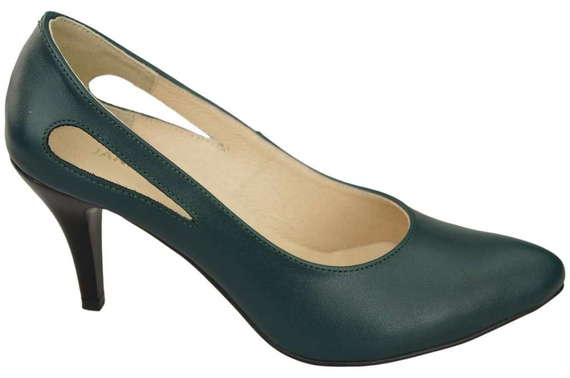 Damenschuhe Malachit Pumps Naturleder 166 ElitaBut