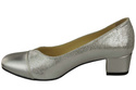 Damenschuhe Pumps Naturleder 164 Silber ElitaBut