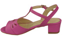 Damenschuhe Sandalen Fuchsia Naturleder 169 ElitaBut