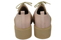 Schuhe Damenschuhe Schnürschuhe Rosa Puderleder Natur 180 ElitaBut