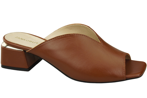 Damen Schuhe Absätze Flip Flops Braun Naturleder 210 ElitaBut