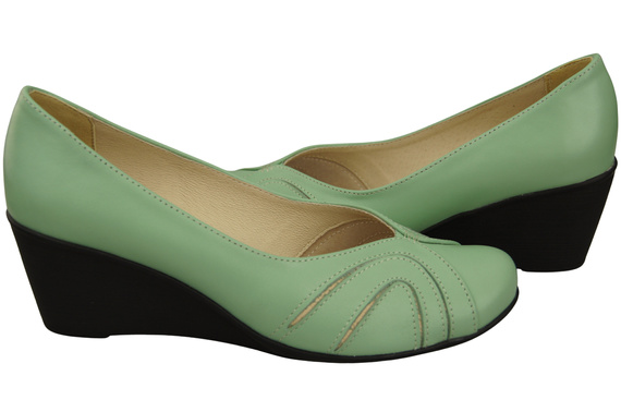 Damen Schwarz Naturleder Gestiefelte Minze 828 ElitaBut