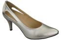 Damenschuhe Silber Pumps Naturleder 166 ElitaBut
