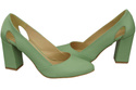 Damenschuhe Pumps Mint, Naturleder 184 ElitaBut
