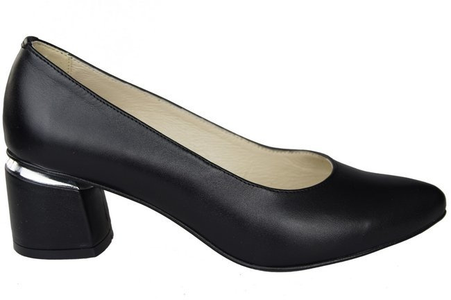 Damenschuhe Pumps Schwarz Naturleder 143 ElitaBut