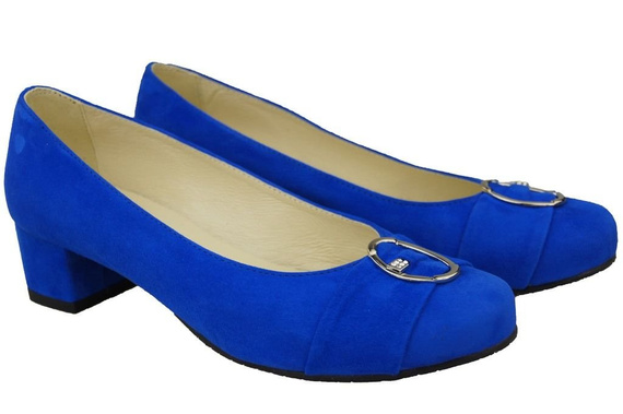 Damenschuhe Azure Pumps Natürliches Wildleder 135 ElitaBut