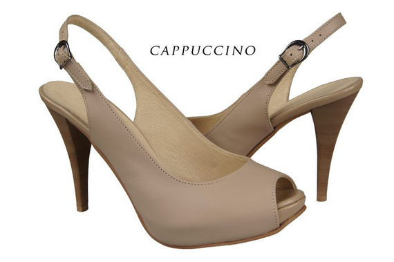 Damenschuhe Sandalen, Naturleder Cappuccino Lico 912 ElitaBut