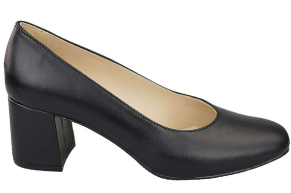 Damenschuhe Pumps Naturleder 171 Schwarz ElitaBut