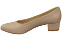 Damen Pumps Cappuccino Blass mit niedrigem Absatz zeitlose Eleganz und Komfort 220 ElitaBut