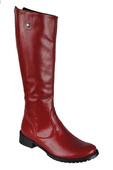 Damenstiefel, Stiefel, Naturleder, Rot 749 ElitaBut