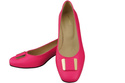 Damenschuhe Pumps Naturleder 187 Neon Pink ElitaBut