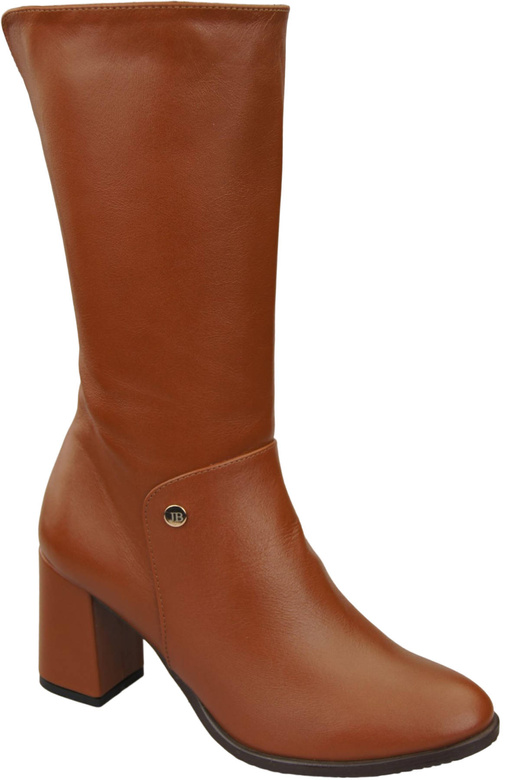 Damen-Halbstiefel, Naturleder, Braun 189 ElitaBut