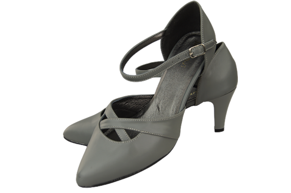 Damenschuhe Sandalen Grau Naturleder 151 ElitaBut