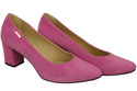 Damenschuhe Pumps Fuchsia Naturleder Wildleder 106 ElitaBut