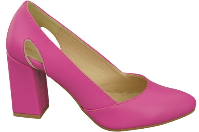 Damenschuhe Fuchsia Pumps Naturleder 184 ElitaBut