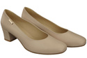 Damenschuhe Pumps Naturleder 172 Cappuccino ElitaBut