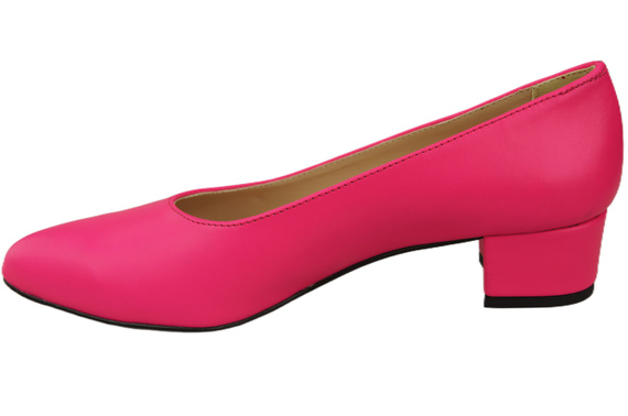 Damen Pumps Neon Rosa mit niedrigem Absatz zeitlose Eleganz und Komfort 220 ElitaBut