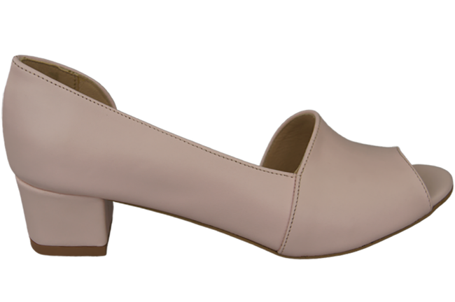 Damenschuhe Sandalen Rosa Puder Naturleder 147 ElitaBut