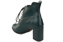 Winter-Schnürstiefel für Damen, Naturleder, Malachite 174, von ElitaBut