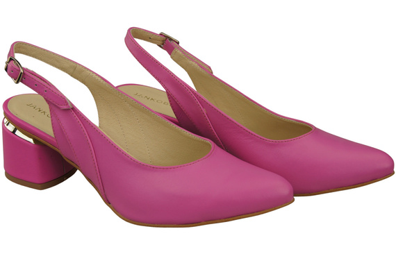 Damenschuhe Sandalen Fuchsia Naturleder 196 ElitaBut