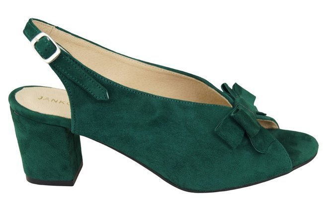 Damenschuhe Malachit-Sandalen, Naturleder, Wildleder 148 ElitaBut