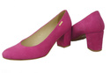 Damenschuhe Pumps Fuchsia Naturleder Wildleder 125 ElitaBut