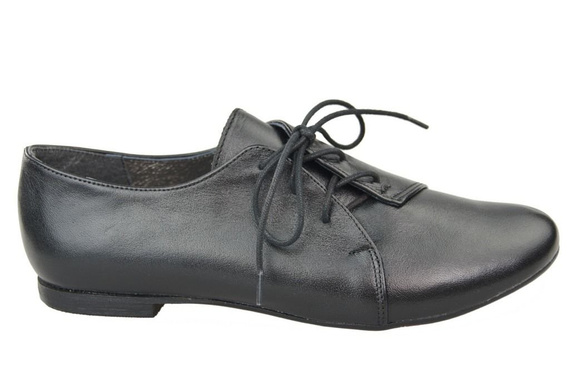 Damen Ballerinas Schwarz, Naturleder 110 ElitaBut