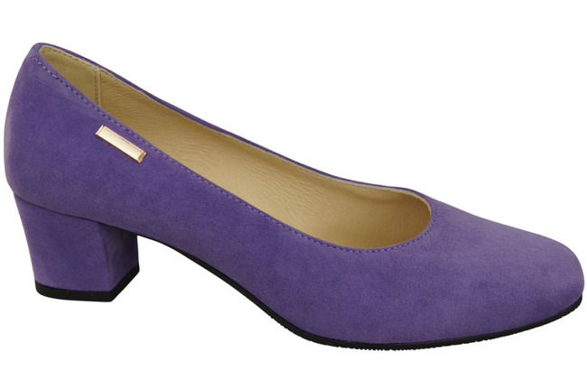 Bequeme Frauen Schuhe Violett Wildleder 172 Z ElitaBut