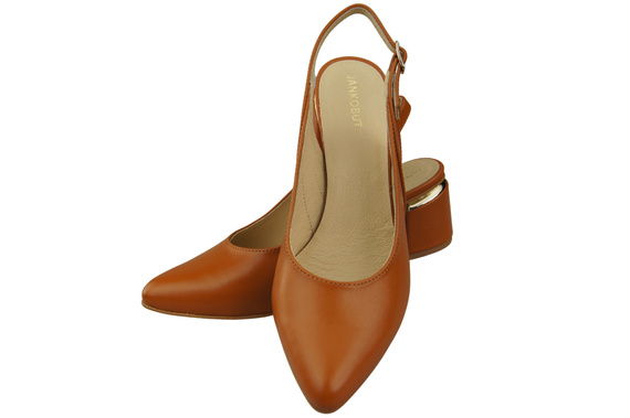 Damenschuhe Sandalen Rot Naturleder 196 ElitaBut