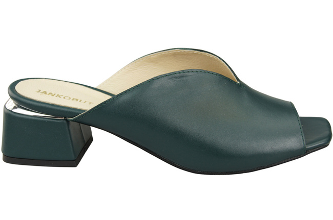 Damen Schuhe Absätze Flip Flops Malachit Naturleder 210 ElitaBut