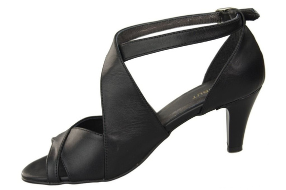 Damenschuhe Sandalen Schwarz Naturleder 130 ElitaBut