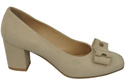 Damenschuhe Pumps Beige Natürliches Wildleder 163 ElitaBut
