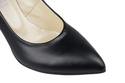 Damenschuhe Pumps Naturleder Schwarz 816 ElitaBut