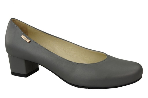 Damenschuhe Pumps Naturleder 116 Grau ElitaBut