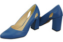 Damenschuhe Pumps Blau Naturleder 184 ElitaBut