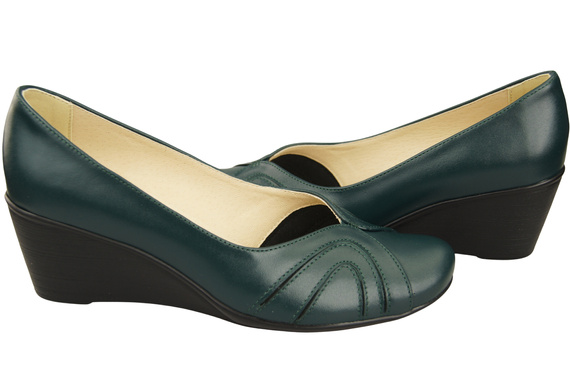 Damen Schwarz Naturleder Gestiefelte Malachit 828 ElitaBut