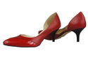 Damenschuhe Pumps, Naturleder, Rot 898 ElitaBut