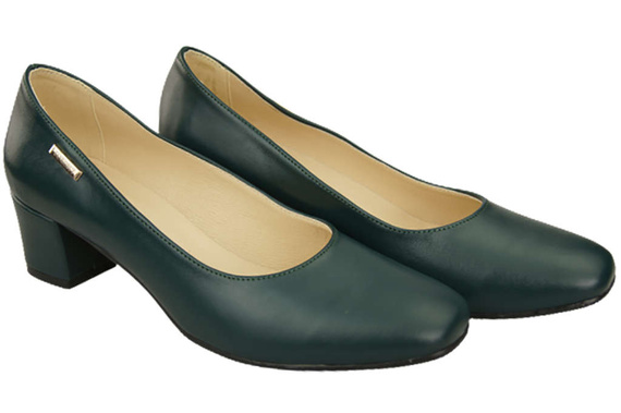 Damenschuhe Pumps Naturleder 172 Malachit ElitaBut