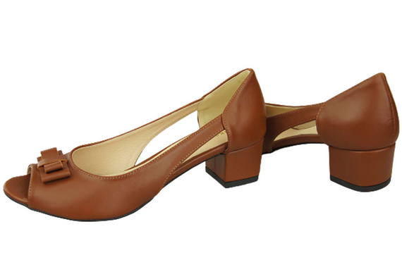 Damenschuhe Braune Sandalen Naturleder 145 ElitaBut